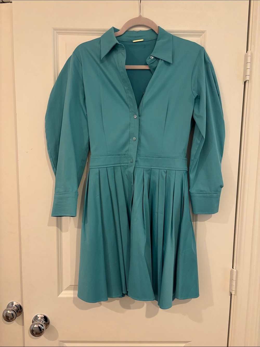 Alexis Dress with Pleated Skirt